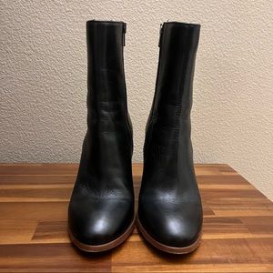 Barneys New York Leather Ankle Boots